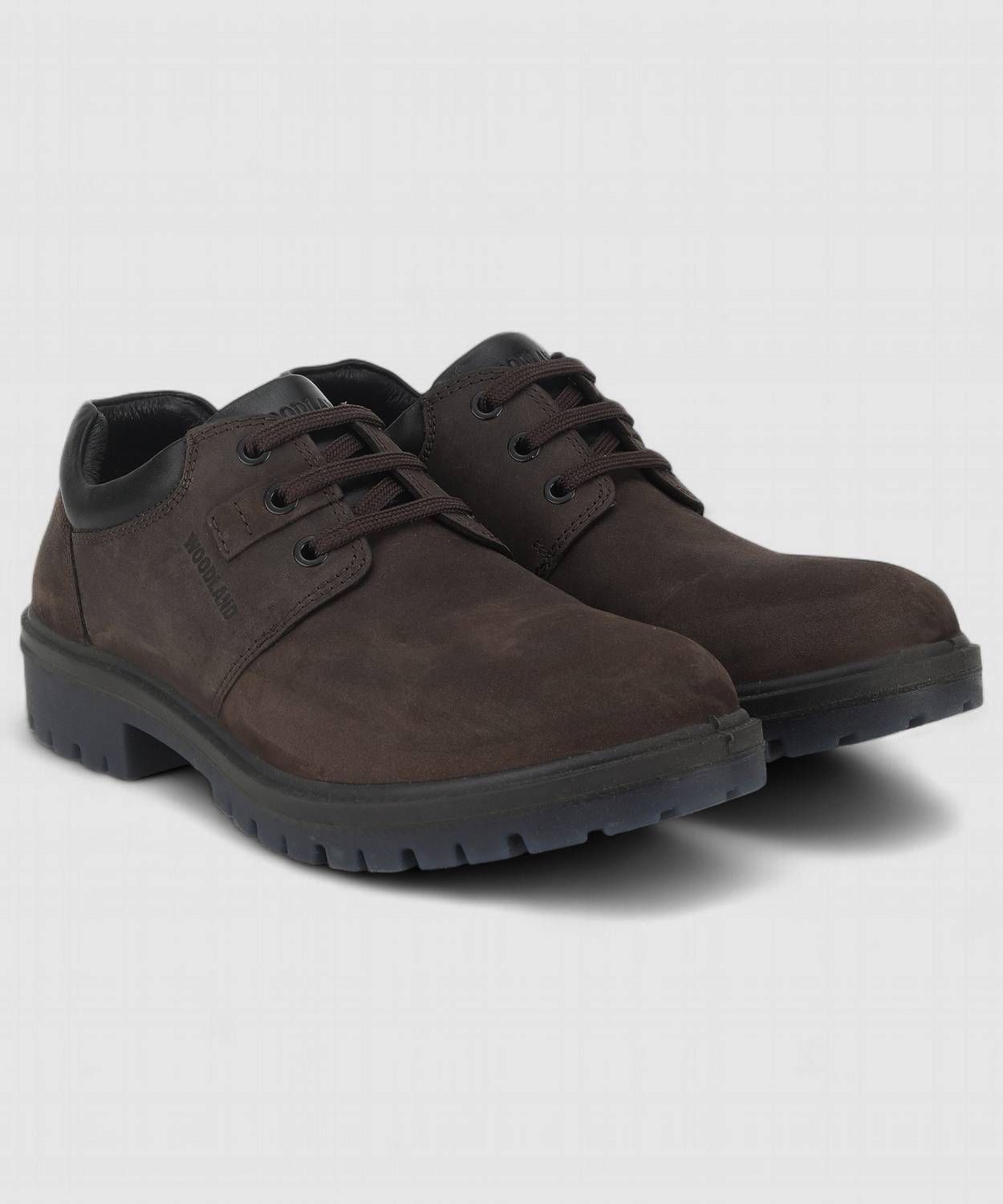 WOODLAND Men's Lace Up Casual Shoes - Image 2