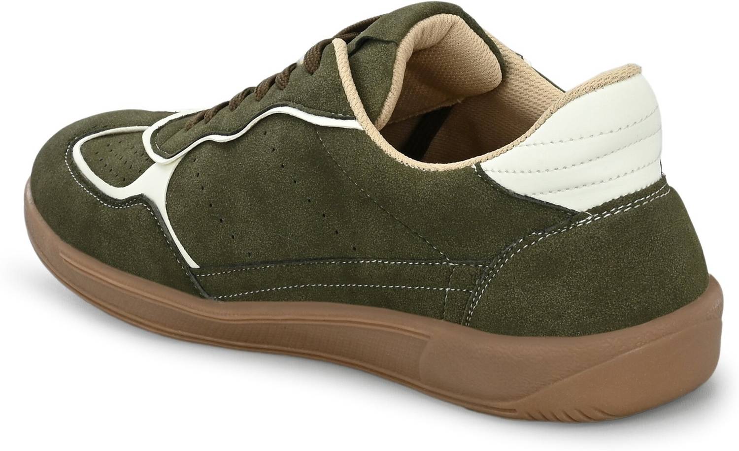 Roadster Men's Green Sneakers - Image 4
