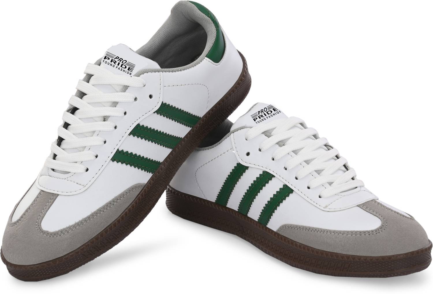 PROPRIDE Young Fashion Green Sneakers For Men - Image 4