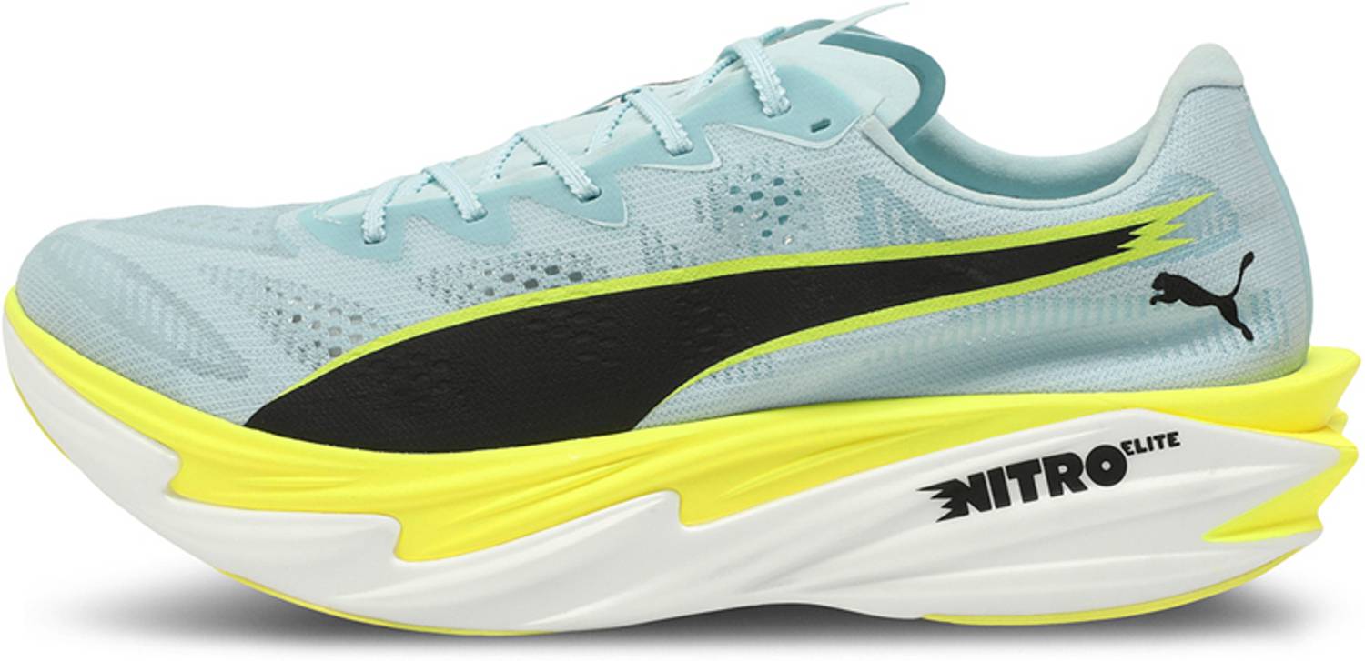 PUMA Deviate NITRO Elite 4 Men's Blue Running Shoes - Image 3