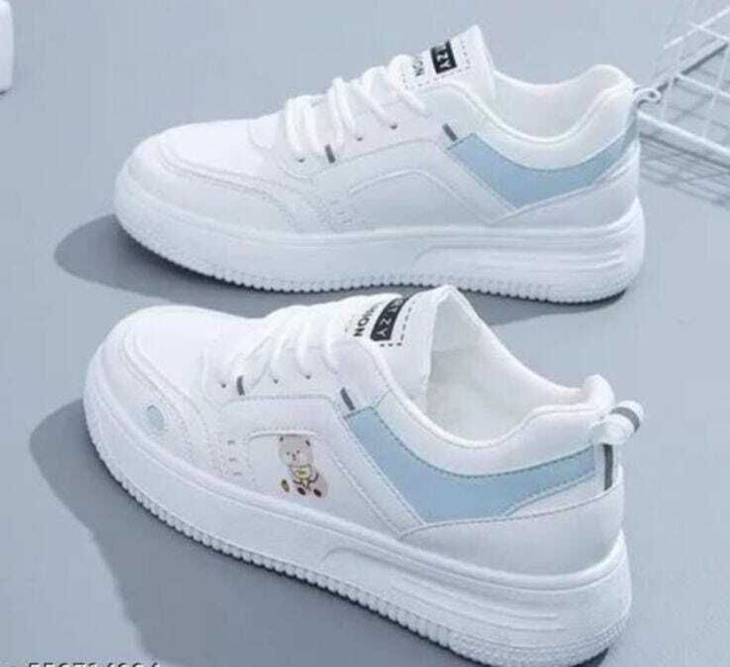 Image of ventigo White Trending Stylish Casual Shoes Sneakers For Women