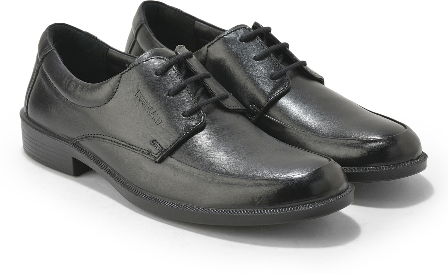 Image of WOODLAND Formal Office Wear Leather Premium Comfortable Lace Up For Men