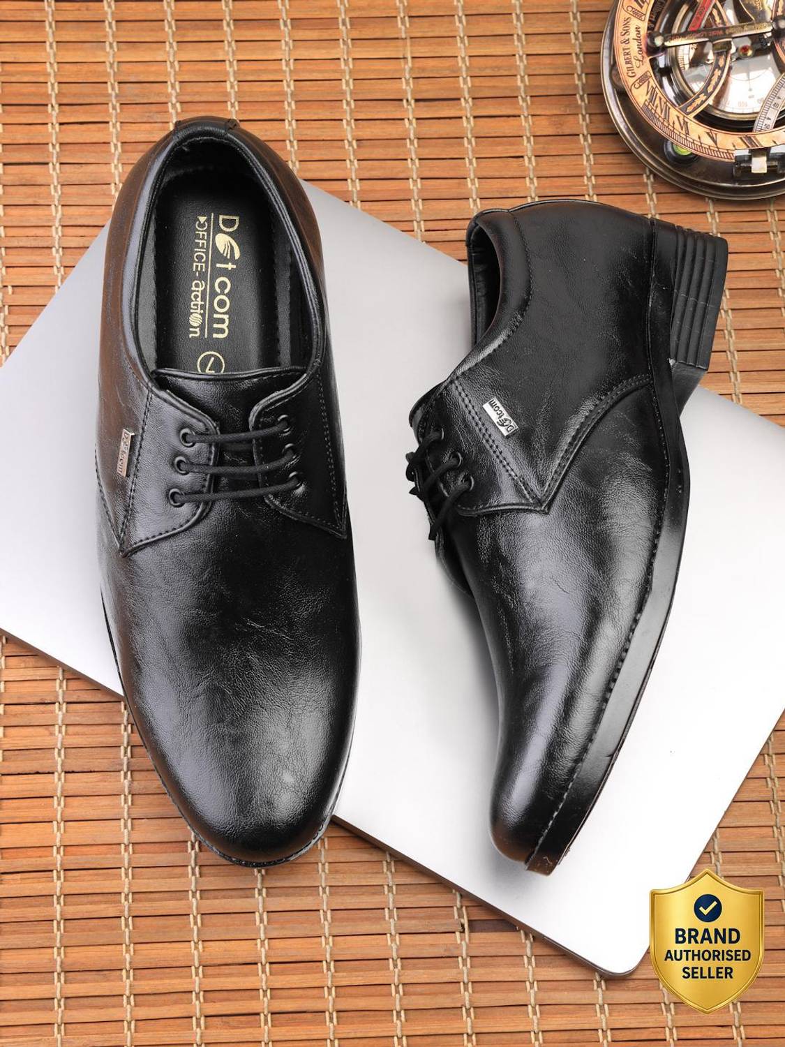 action Dotcom OFFICE-12 Classy Trendy Comfortable lightweight Formal Lace-Up Derby For Men