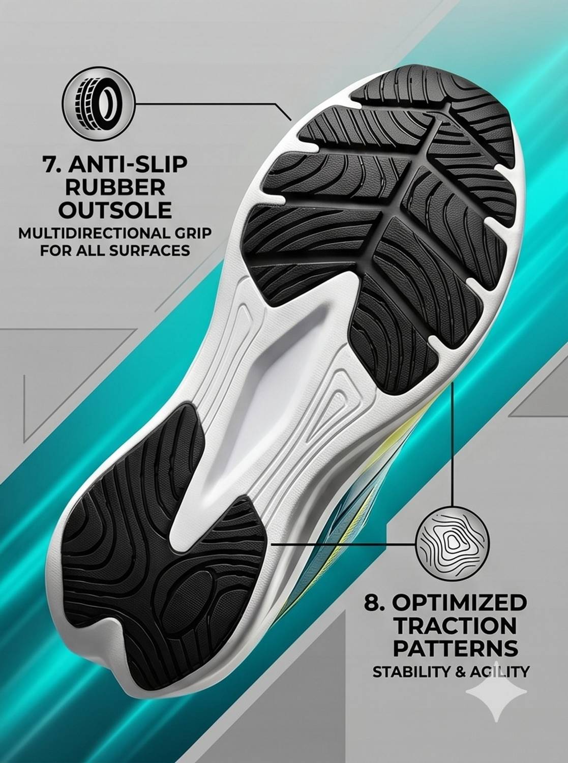 HRX by Hrithik Roshan Men's Blue Running Shoes - Image 4