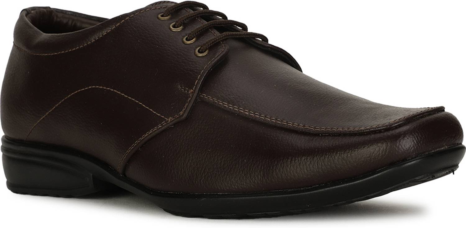 Bata Men Brown Lace Up Shoes - Image 2