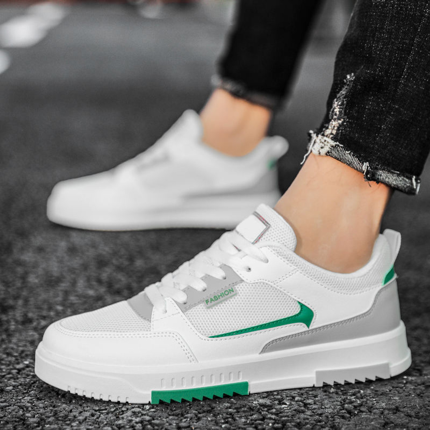 Image of Echor White Shoes for Men Sneakers For Men