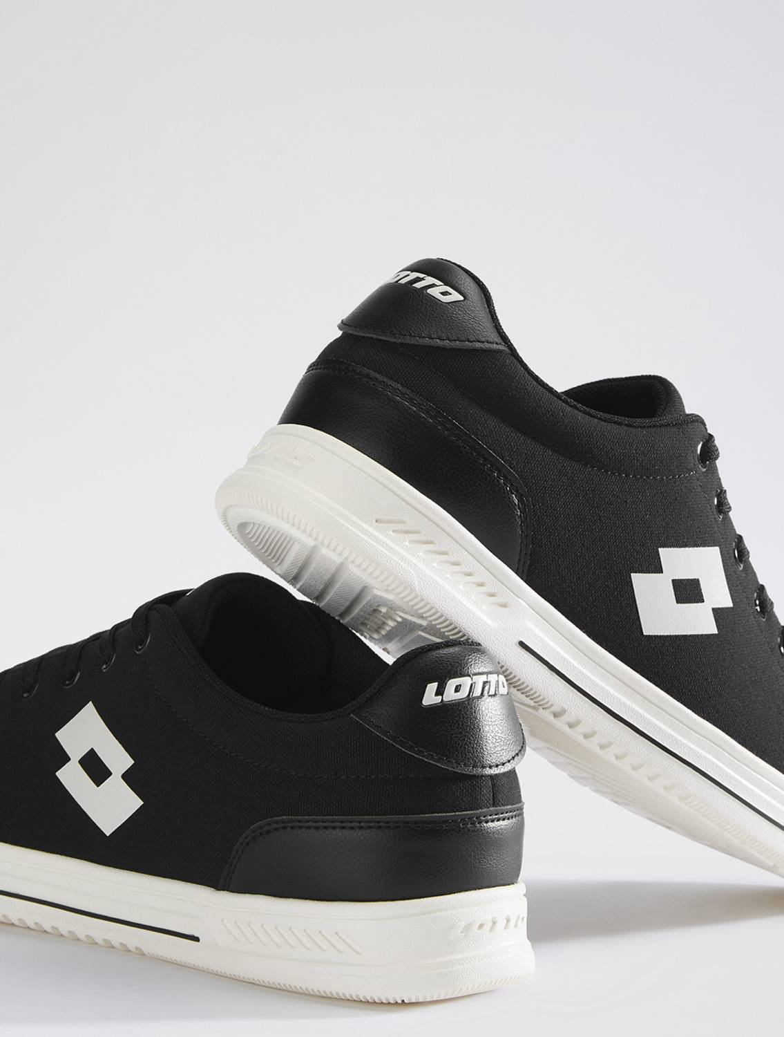 LOTTO Strada Blend Sneakers for Men, Black - Image 5