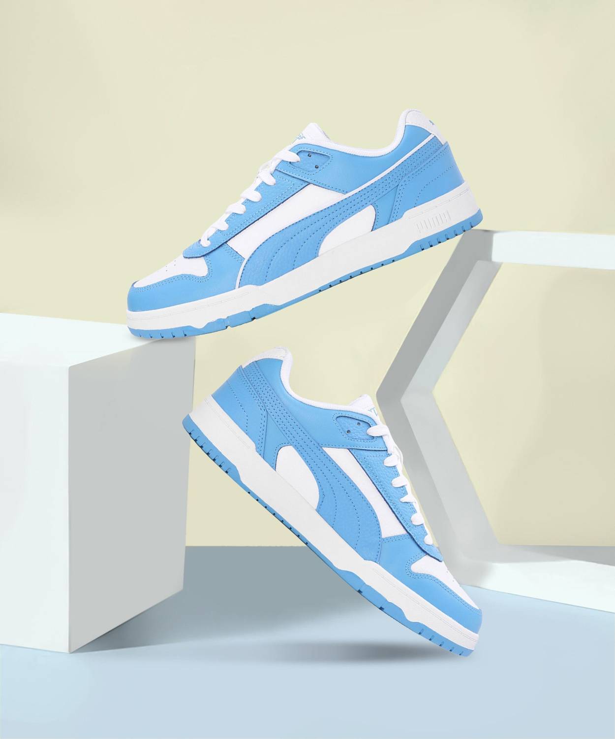 PUMA Court Shatter Low Sneakers Men White - Image 5