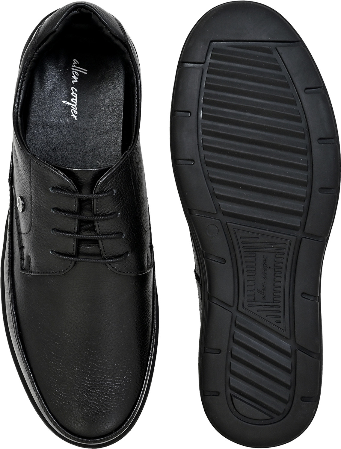 Image of Allen Cooper Genuine Premium Leather Luxury Business Formals Lace Up For Men
