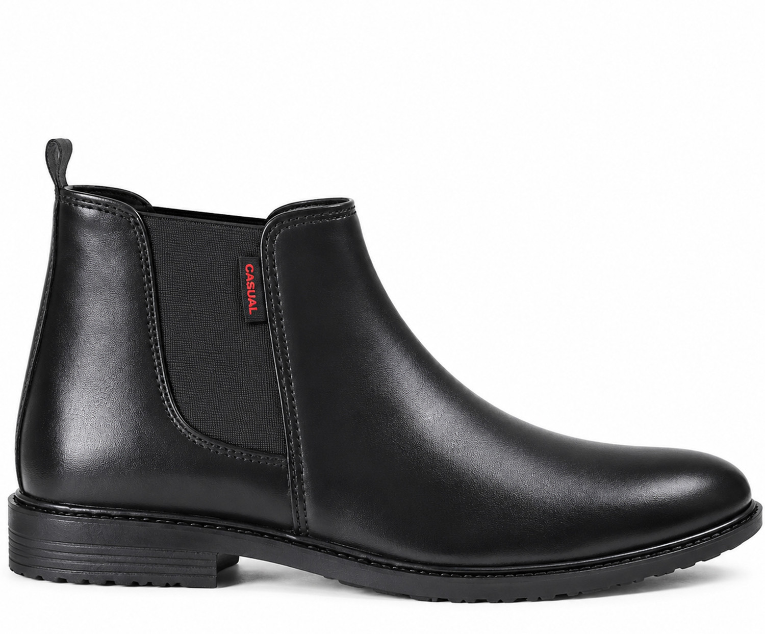 Image of Layasa Chelsea Men Boots For Men (Black, 10)