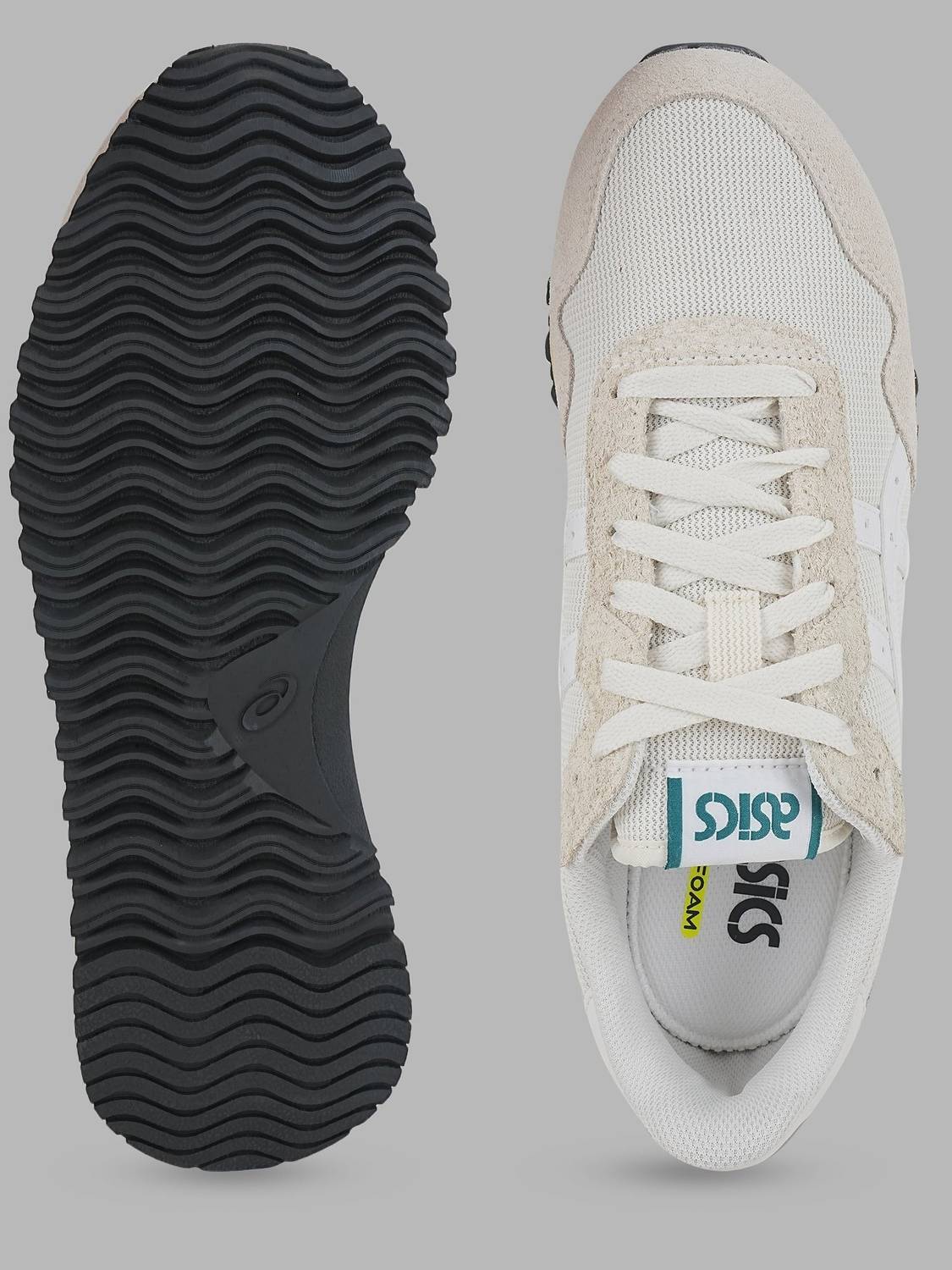 Asics Tiger Runner II White Unisex Sneakers - Image 5