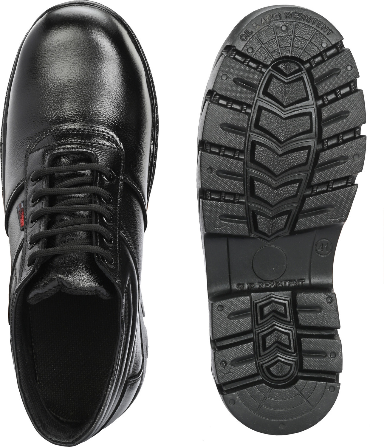 Image of Joker Leather Safety Shoes Industrial Footwear Boots For Men