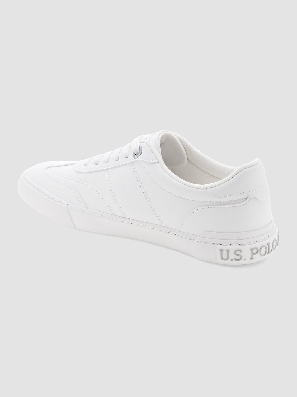 U.S. POLO ASSN. GIAN 3.0 Men's White Sneakers - Image 3