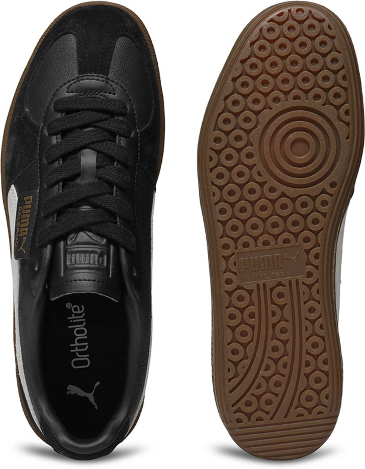 PUMA Palermo Lth Beige Sneakers For Men - Image 5