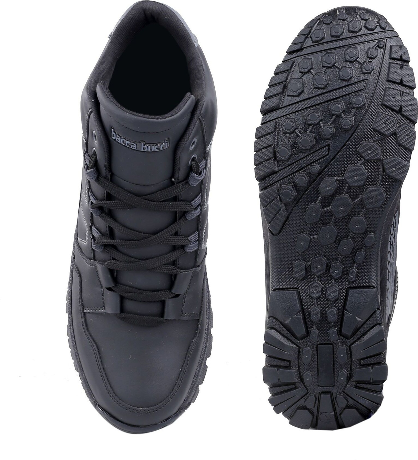 Image of bacca bucci YAK High Ankle 6 inches Riding Boots for Mountaineering Hiking & Trekking Boots For Men