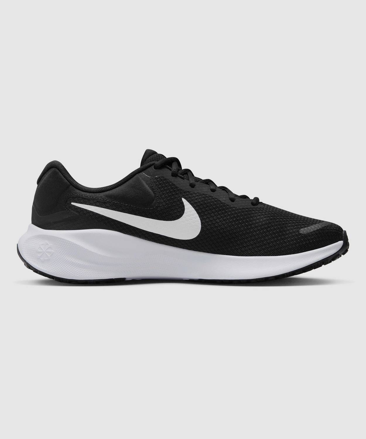 NIKE REVOLUTION 7 Black Men's Running Shoes - Image 3
