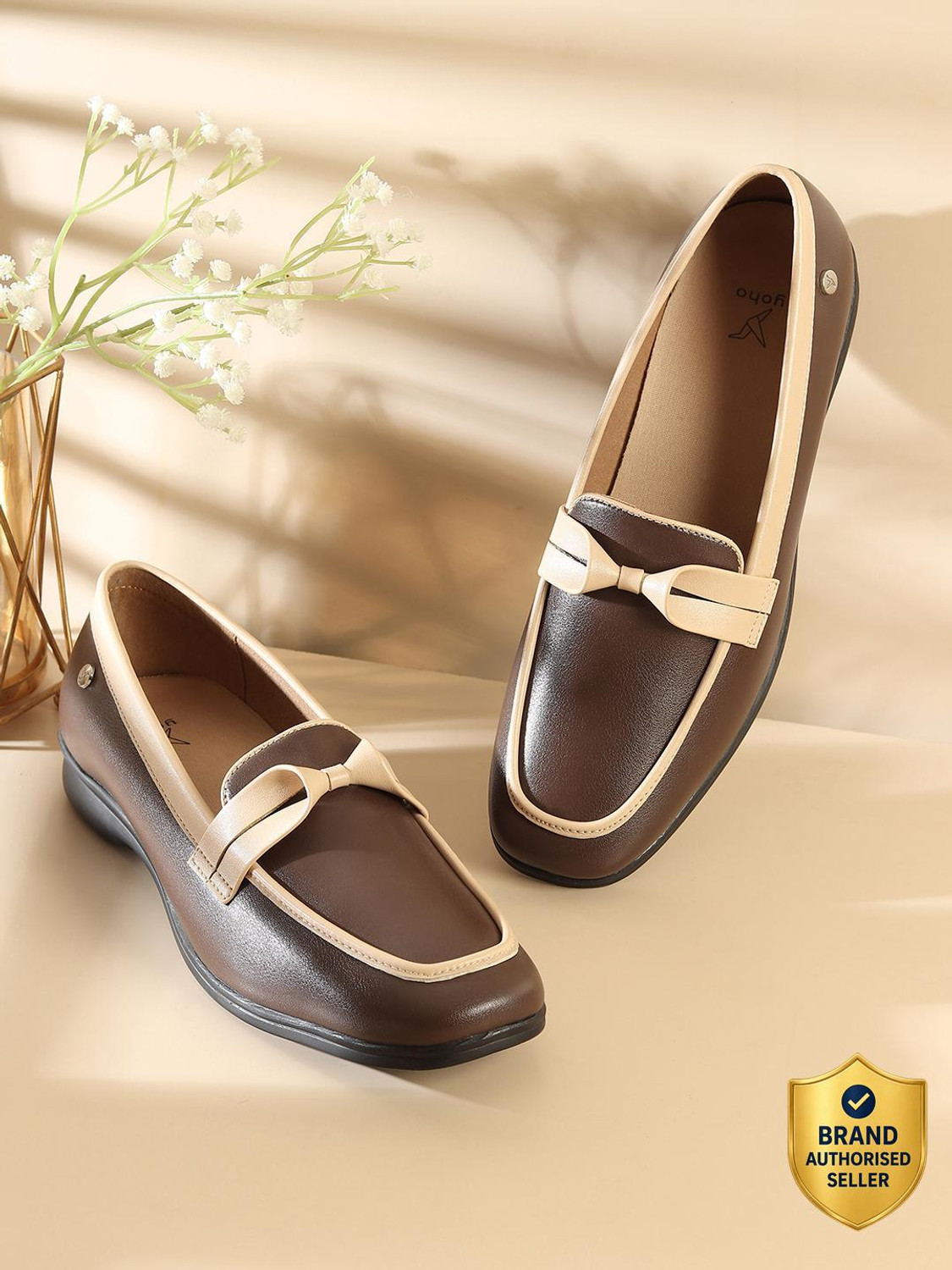 Image of yoho BLISS 004|TPR Sole | Comfy & Stylish | Moccasin with Footpharma |Casual & Formal Mocassin For Women