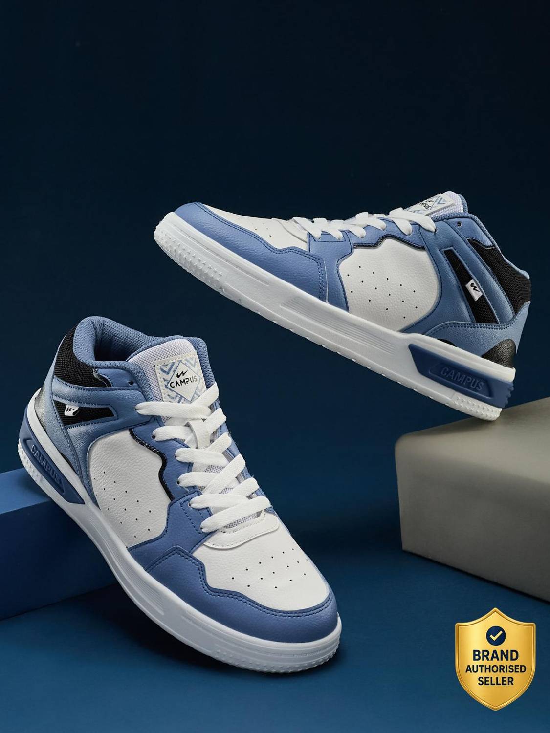 CAMPUS DWELT Sneakers for Men - White