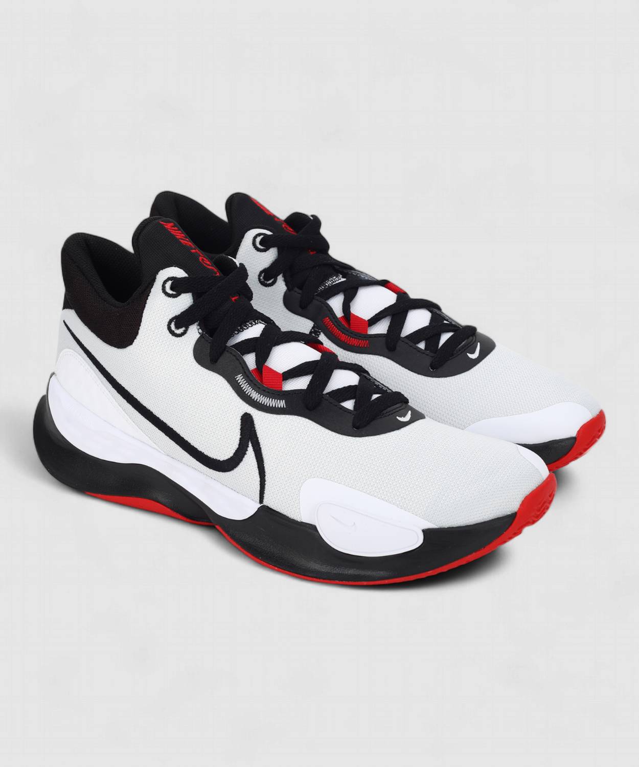 Nike Renew Elevate III Basketball Shoes For Men - White - Image 2