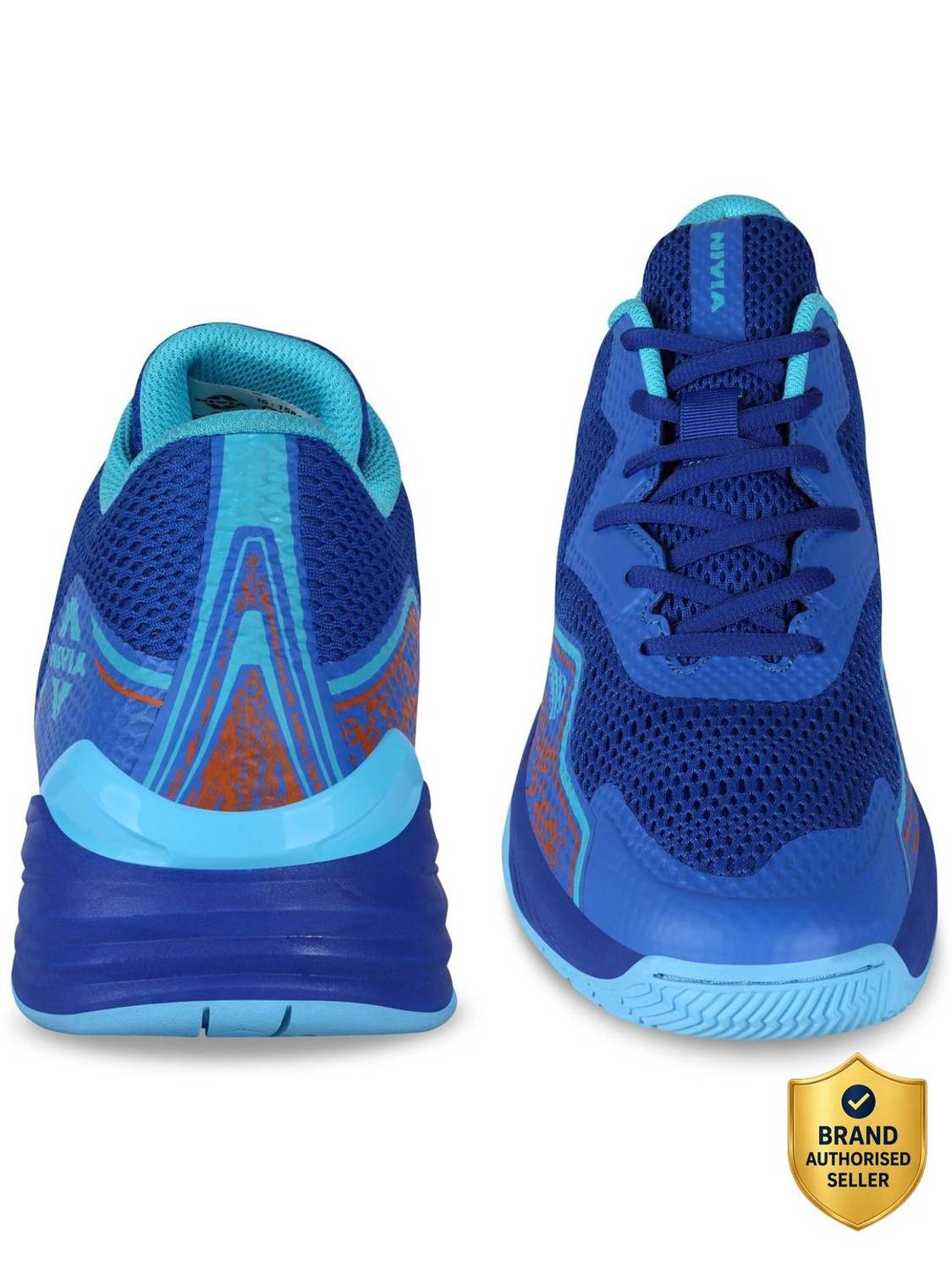 NIVIA WARRIOR 2.0 Men's Basketball Shoes Blue - Image 1