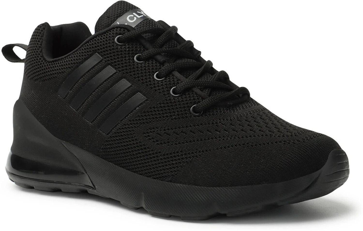 CLYMB Running Shoes For Men Black - Image 2