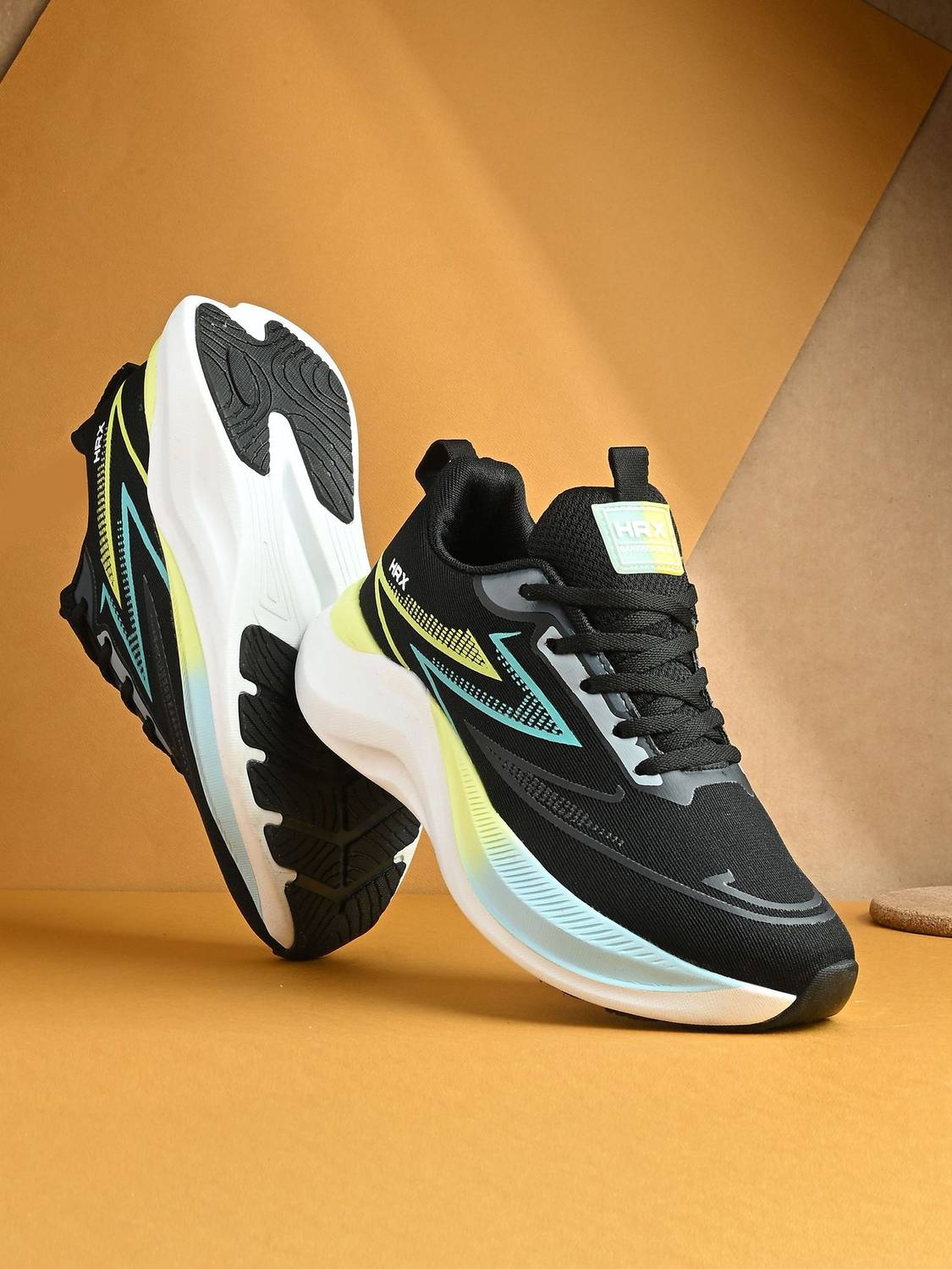 HRX Running Shoes for Men (Black) - Image 5