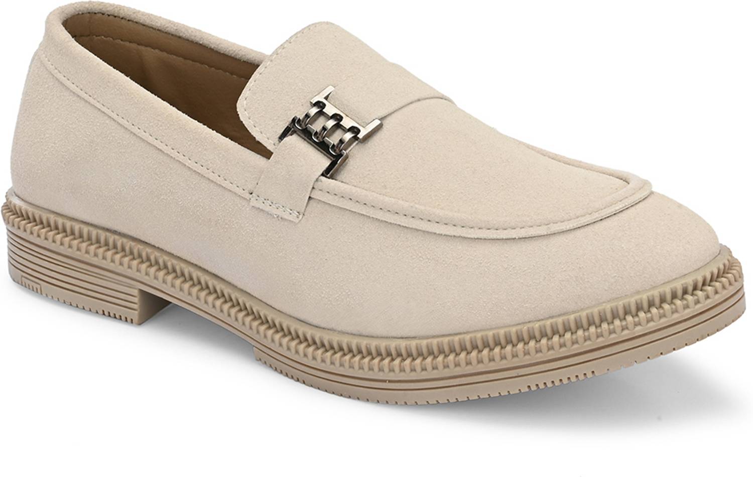 Mast & Harbour Loafers for Men, Beige - Image 3