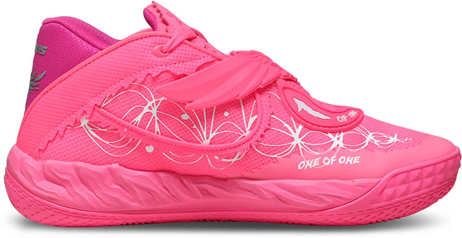PUMA MB.05 Fast & Furious MIA Basketball Shoes Men Pink - Image 2