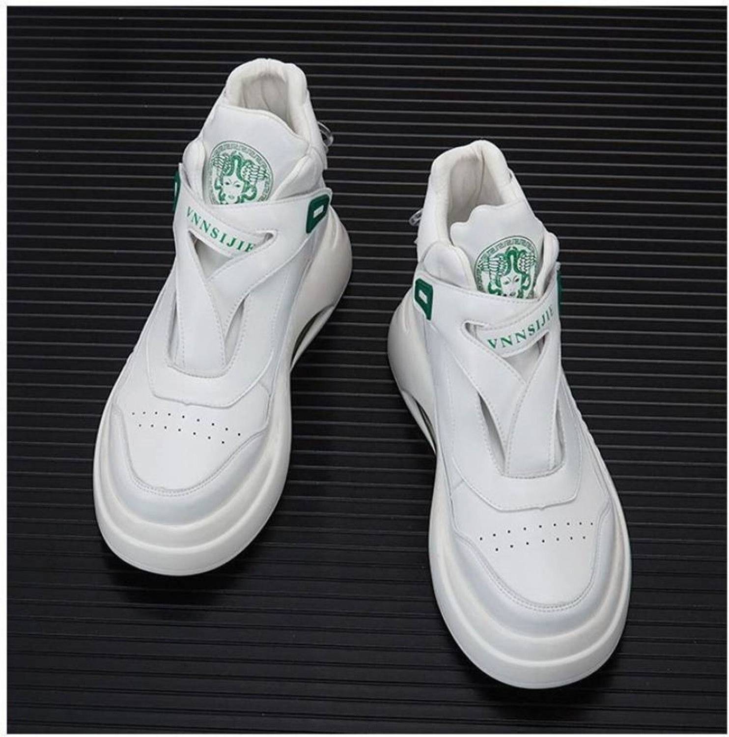 BIZAZO Men White Sneakers - Image 5