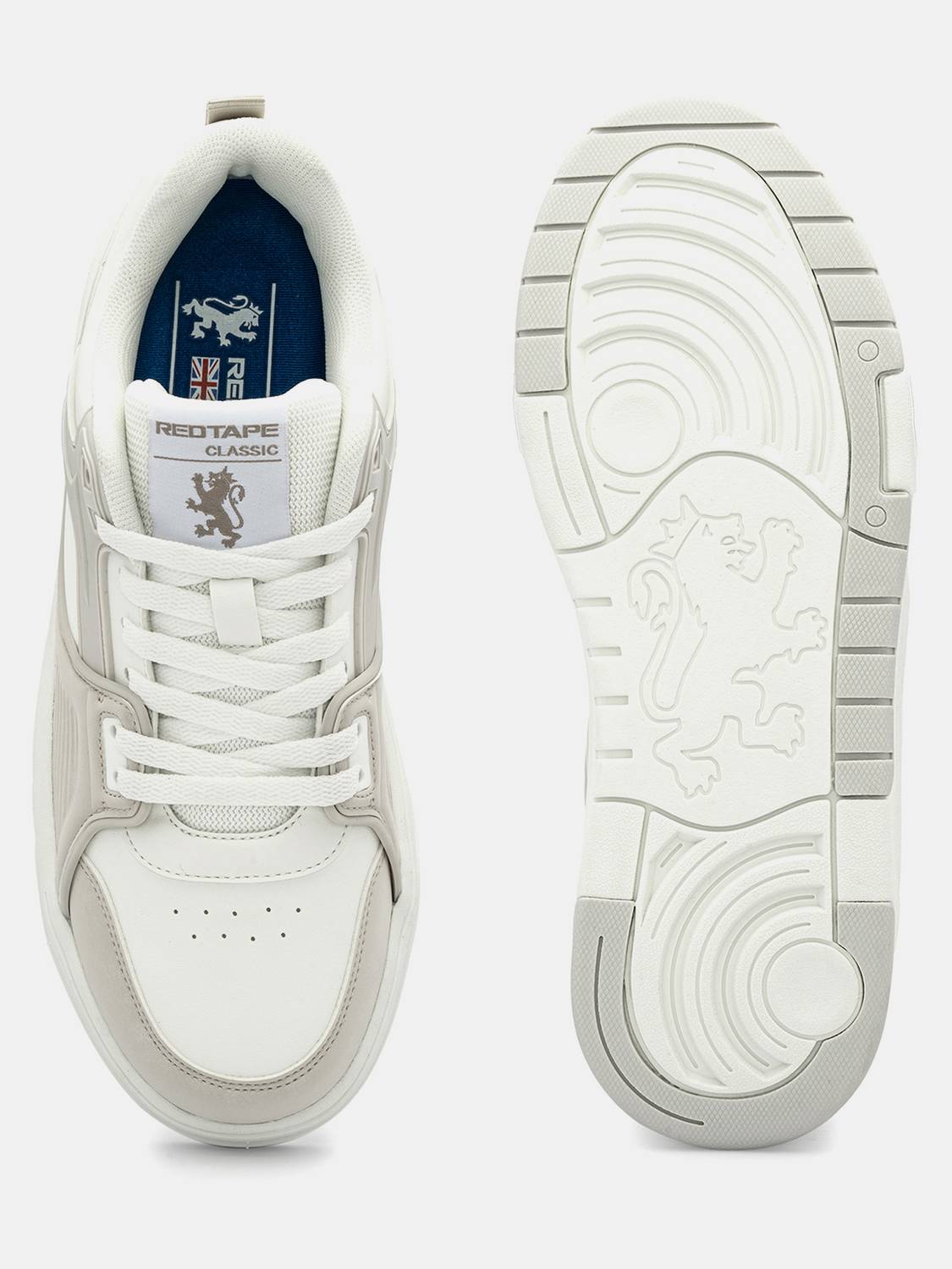 RED TAPE Men's Red Lifestyle Sneakers - Image 5