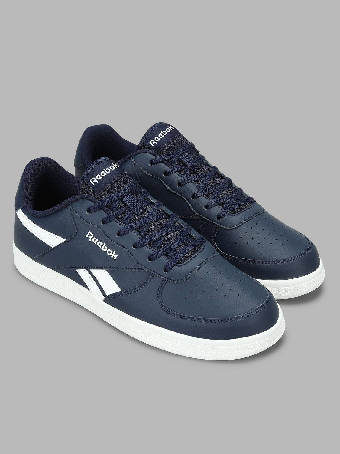 REEBOK COURTSWIFT DUELIST Sneakers For Men (Navy , 7)
