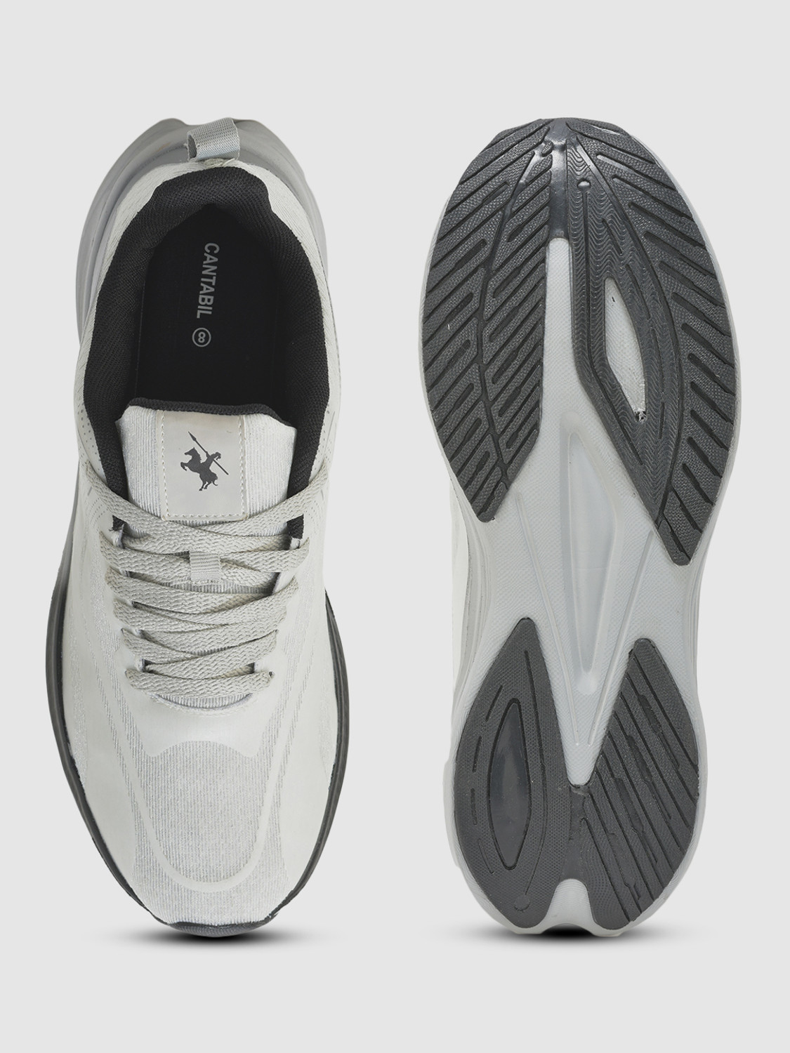Image of CANTABIL Cantabil Colourblocked Casual Shoes for Men l Lightweight with Cushioned Insole Casuals For Men