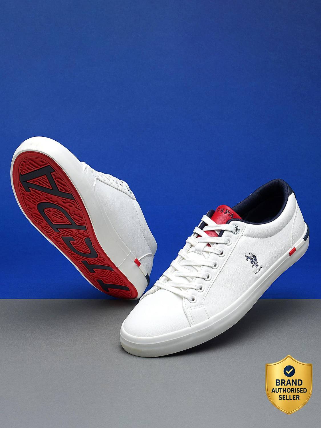 U.S. POLO ASSN. ANTON 4.0 Sneakers (White)