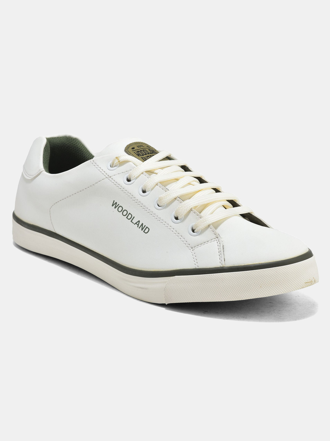 Image of WOODLAND Lace Up Lightweight Breathable Comfortable Daily Use Sneakers For Men