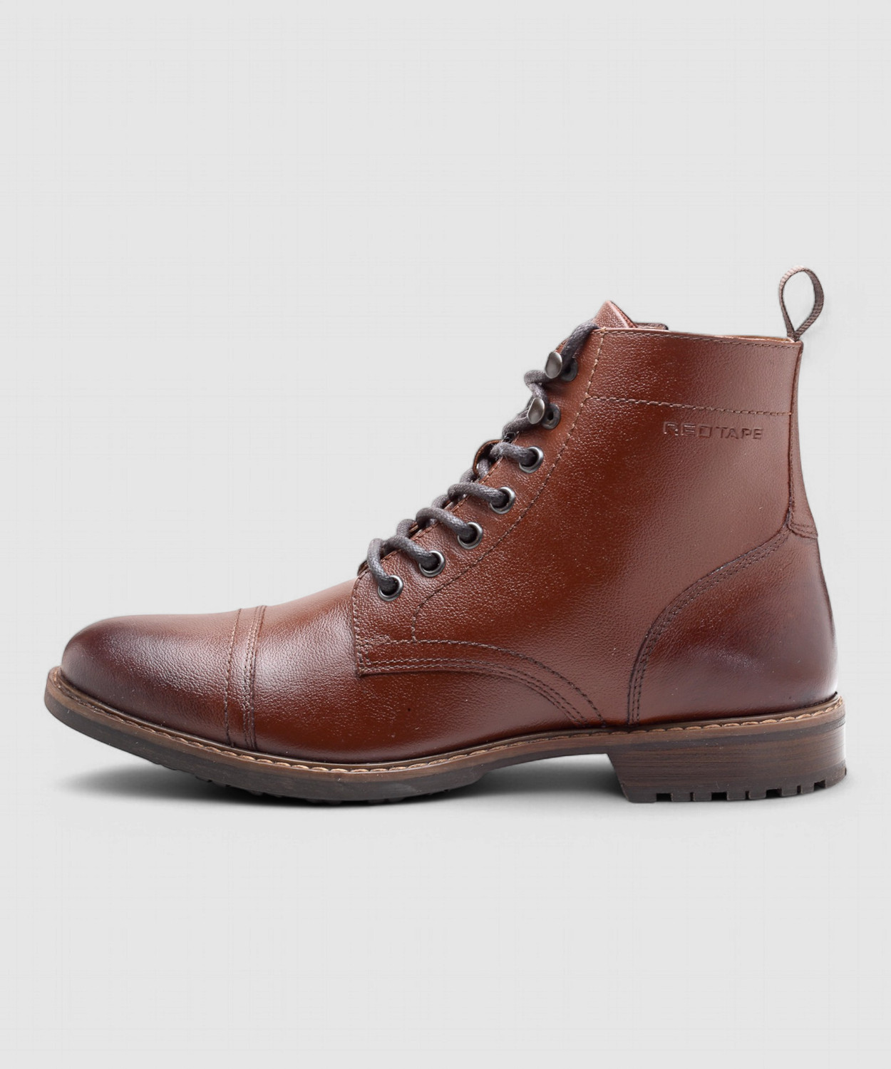 Image of RED TAPE Ankle Length Boots for Men | Soft Cushioned Insole, Slip-Resistance Boots For Men