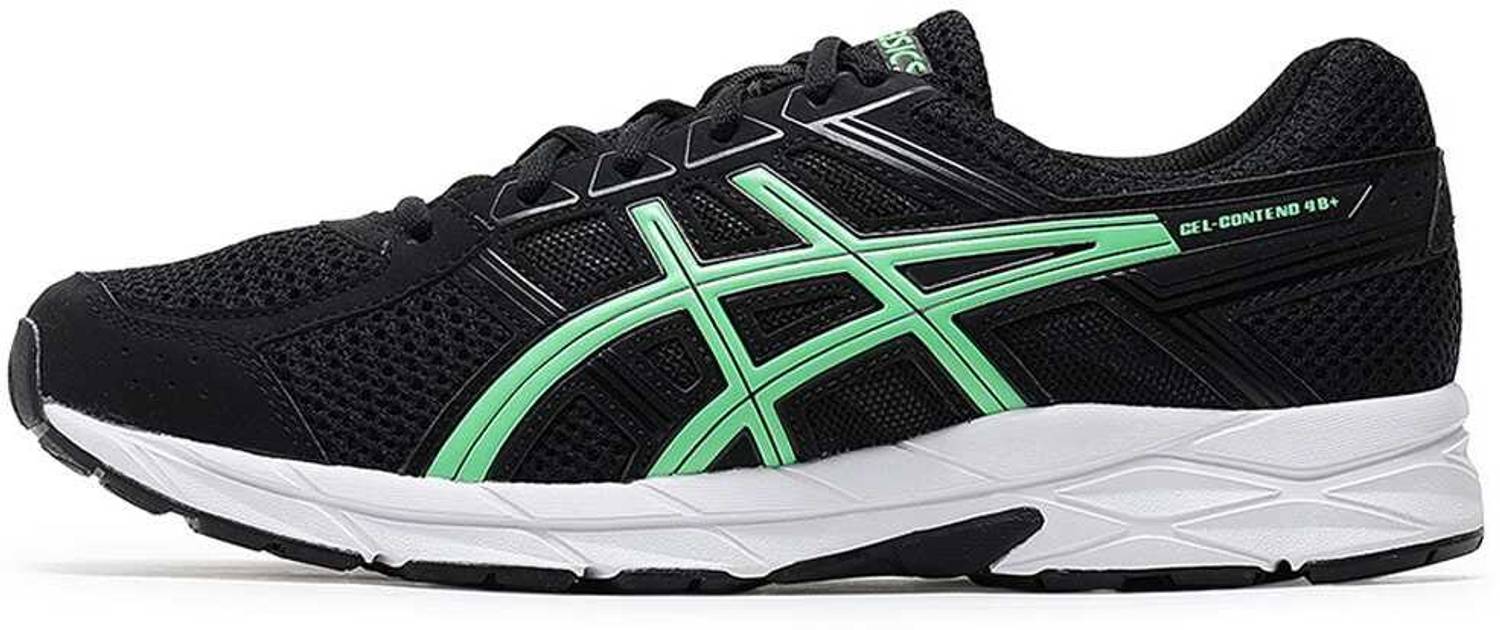 Asics GEL-CONTEND 4B+ Black Men's Running Shoes - Image 2