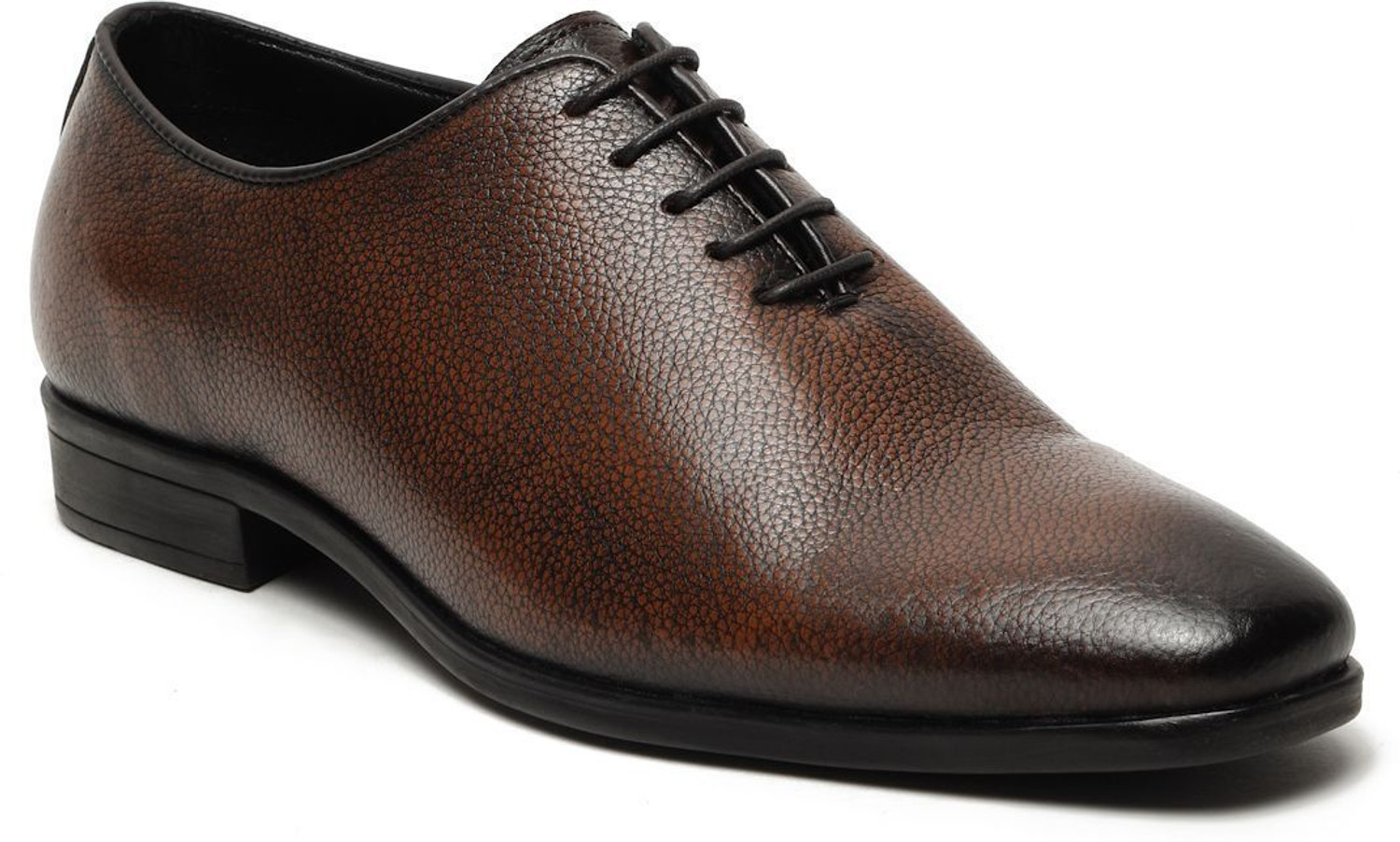 Image of Teakwood Leathers Men's Genuine Leather Formal Shoes Lace Up For Men