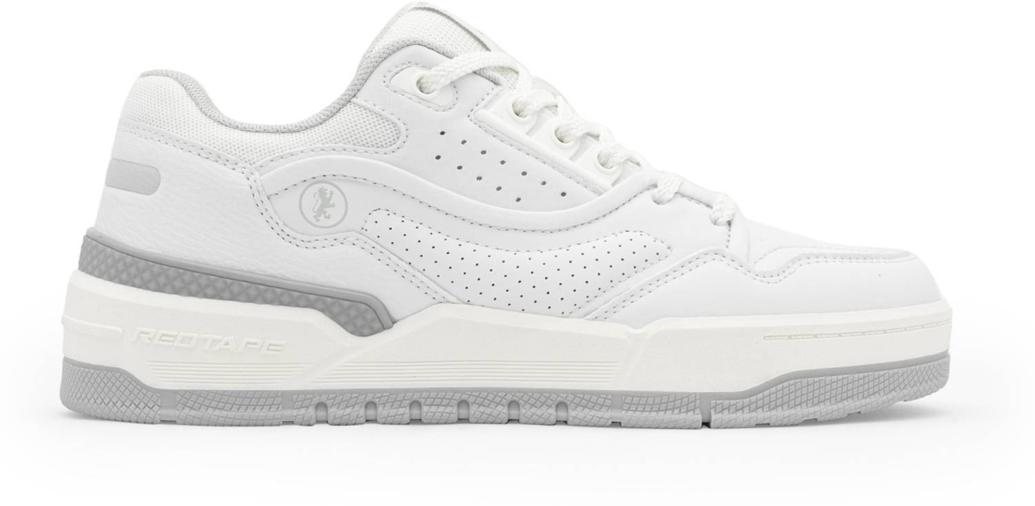 RED TAPE Men's Low Cut Sneaker in White Grey - Image 2