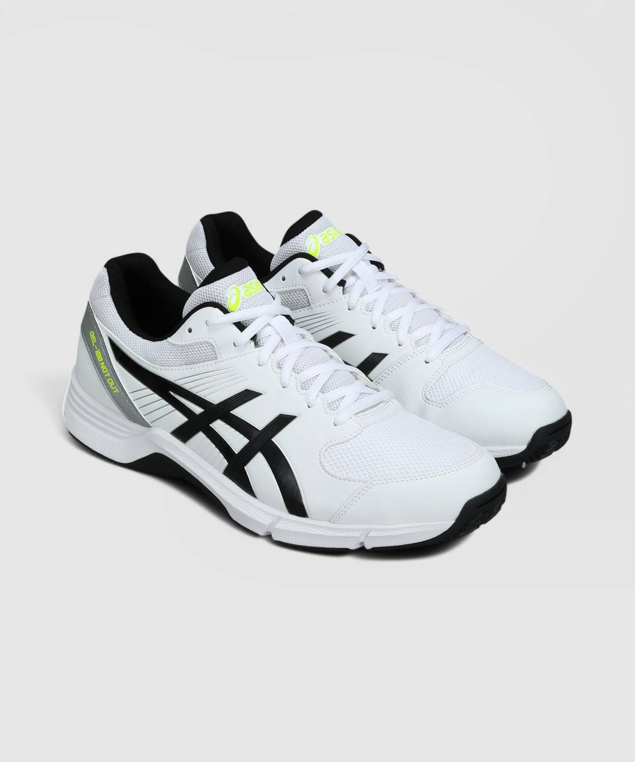 Asics GEL-100 NOT OUT Cricket Shoes Men White - Image 4
