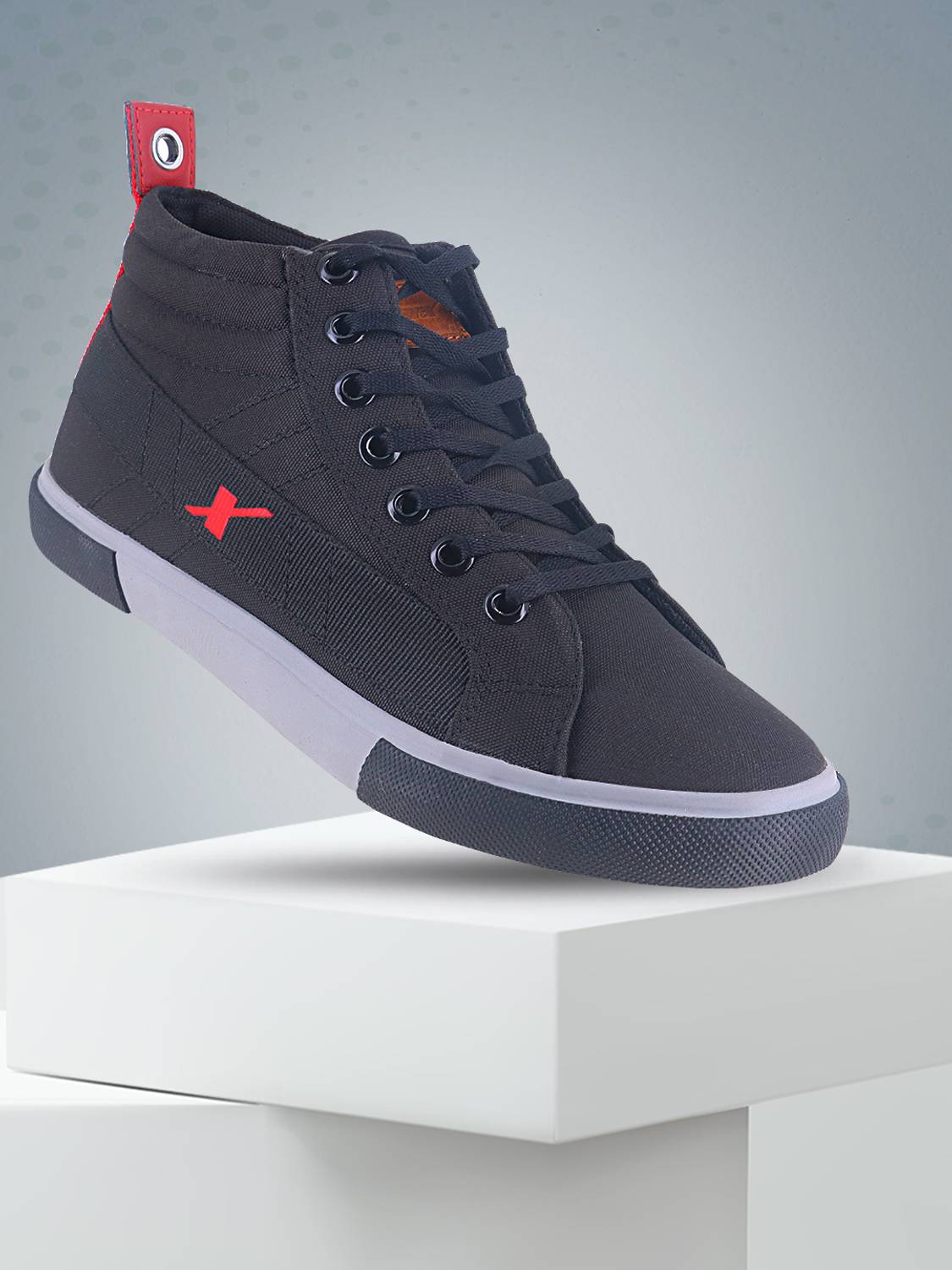 Sparx SM 620 Men's Black Canvas Shoes - Image 2