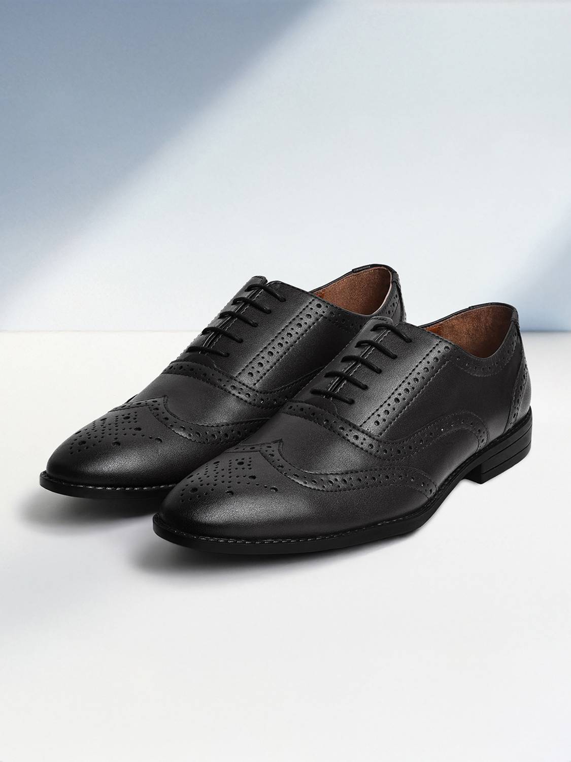 LOUIS STITCH Wingtip Style Formal Shoes Brogues For Men