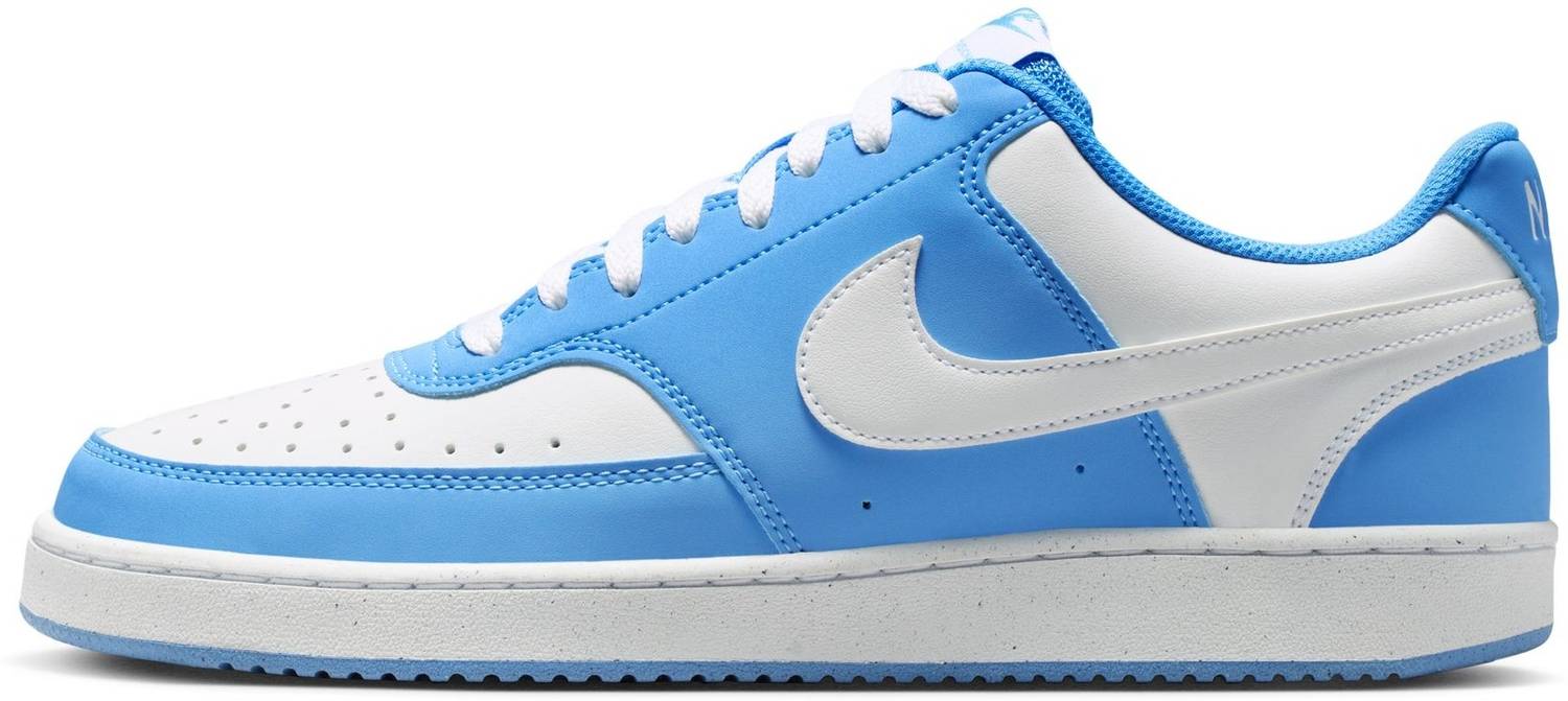 NIKE Court Vision Low Basketball Shoes For Men Blue - Image 2