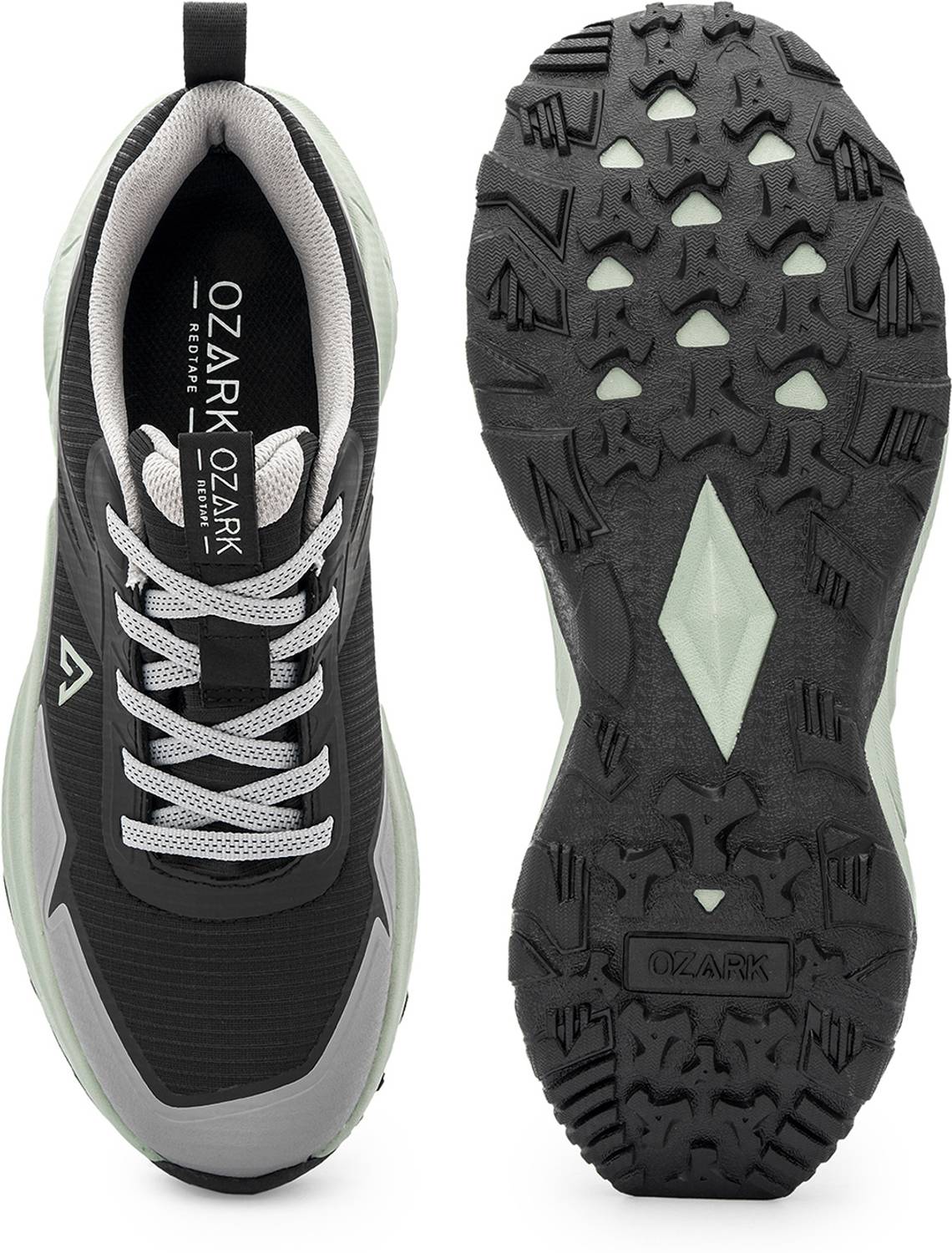 Ozark Red High-Top Outdoor Running Shoes For Men - Image 5