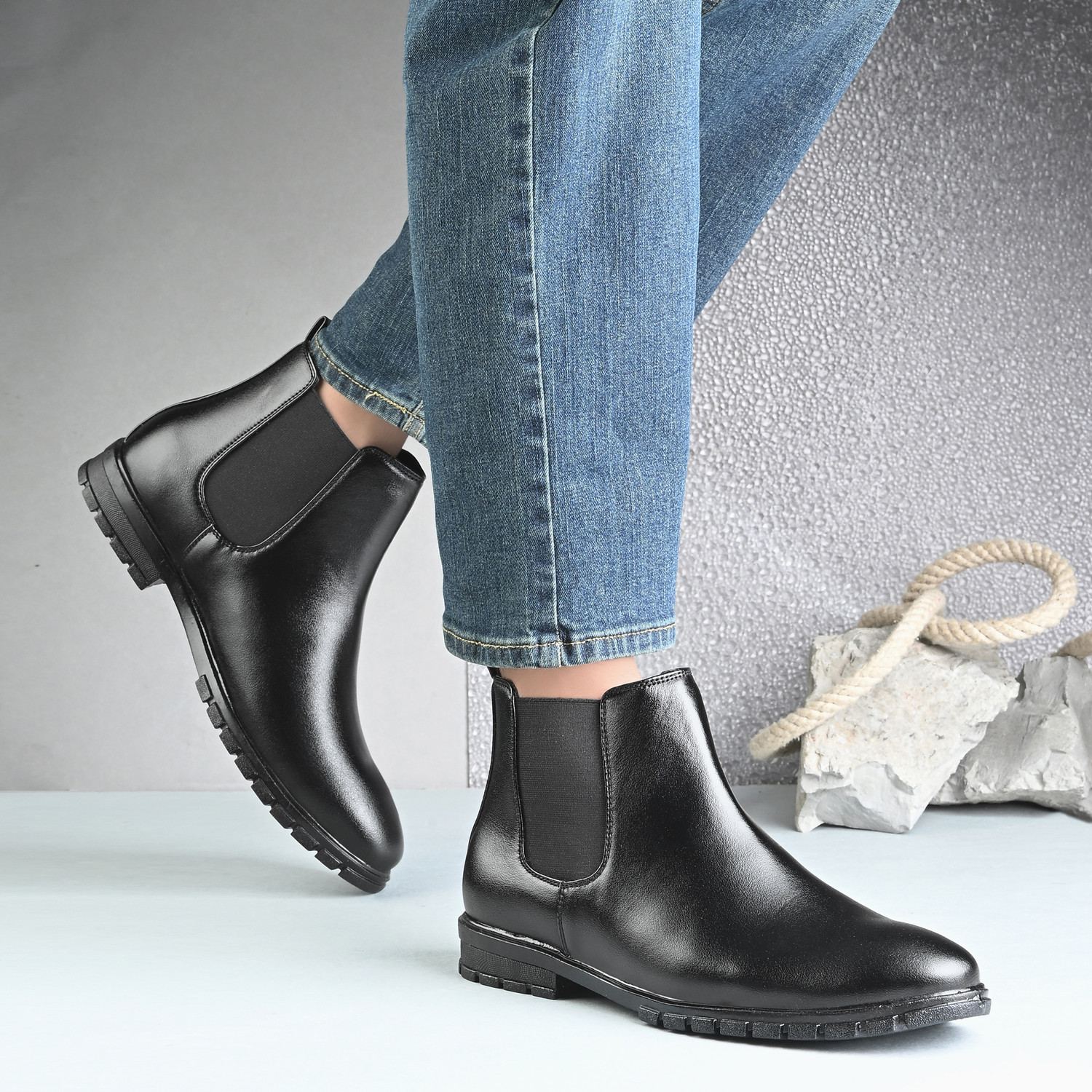 Image of TROTUS Rich Quality|Officewear|Casualwear Boots For Men