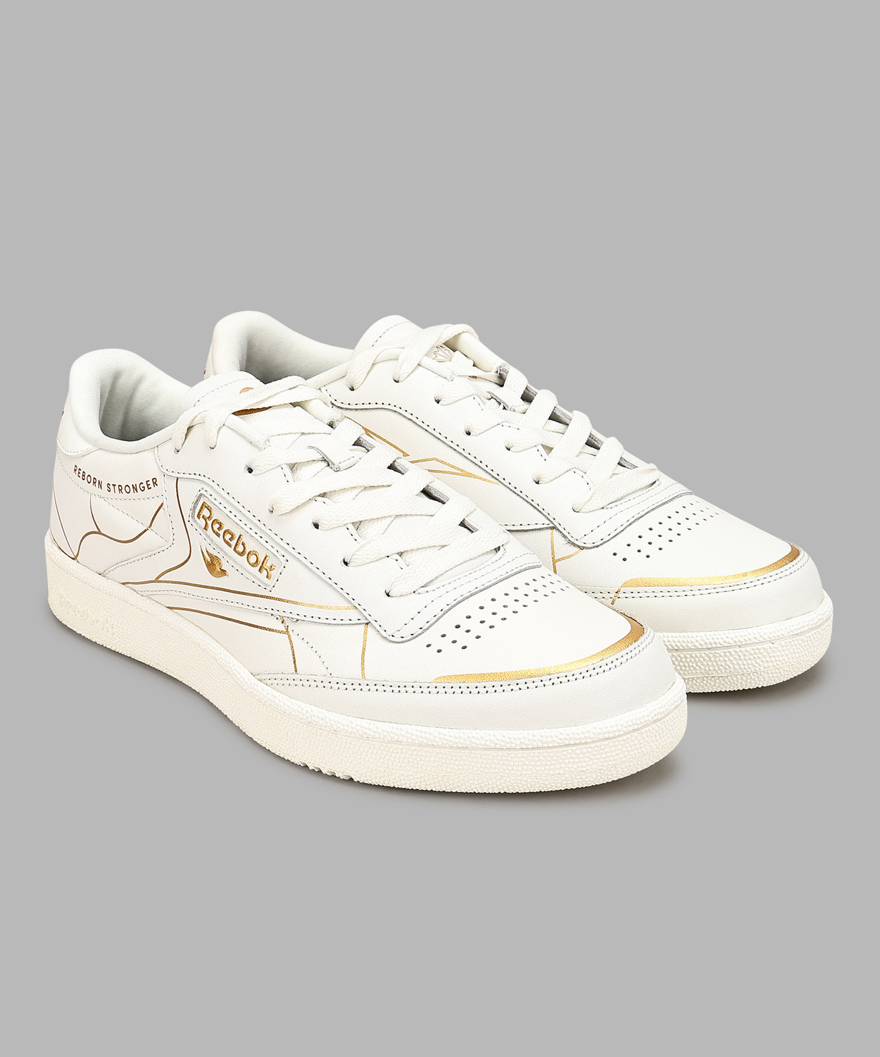 Image of REEBOK Club C Kintsugi Sneakers For Men