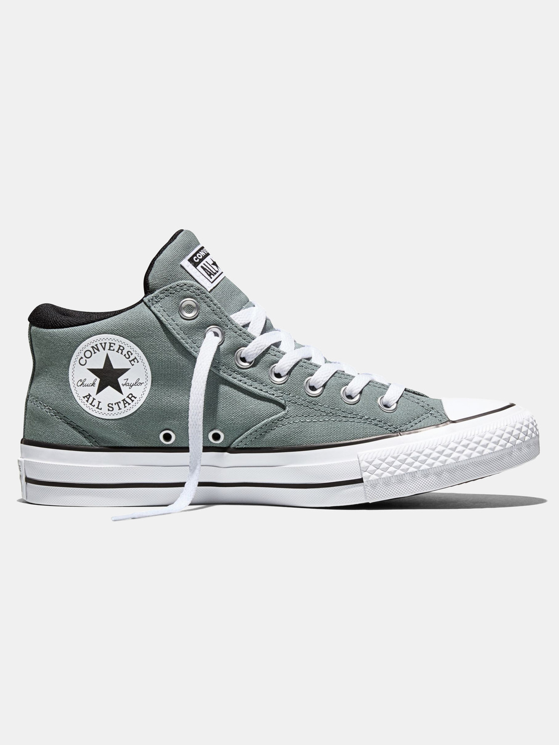 Image of Converse Chuck Taylor All Star Malden Street Mid Top Canvas Sneakers For Men