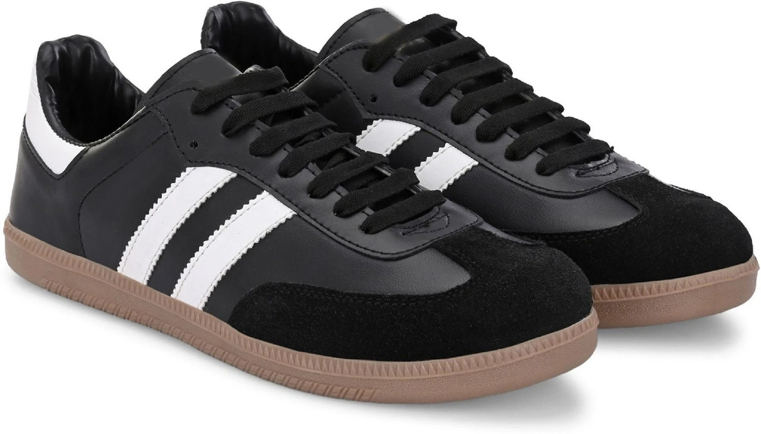 Image of Aeonik Sneakers For Men (Black, White, 8)