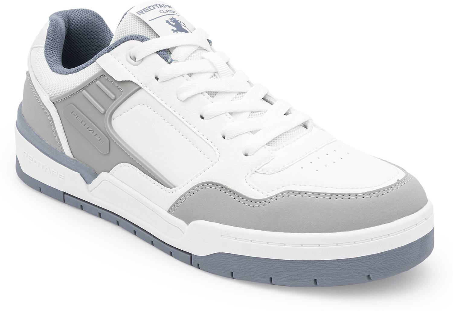 RED TAPE Men's Low Cut Sneaker in Blue Grey - Image 1