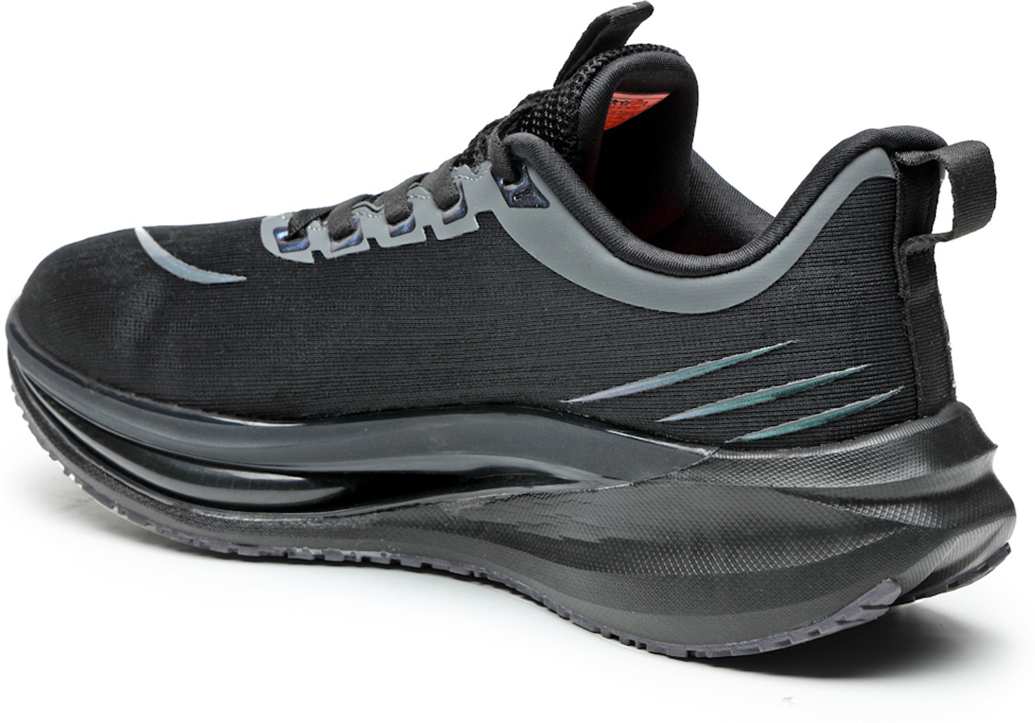 Image of action Athleo TURBO-2411 Trendy Lightweight Comfortable Durable Sports Lace-Up Running Shoes For Men