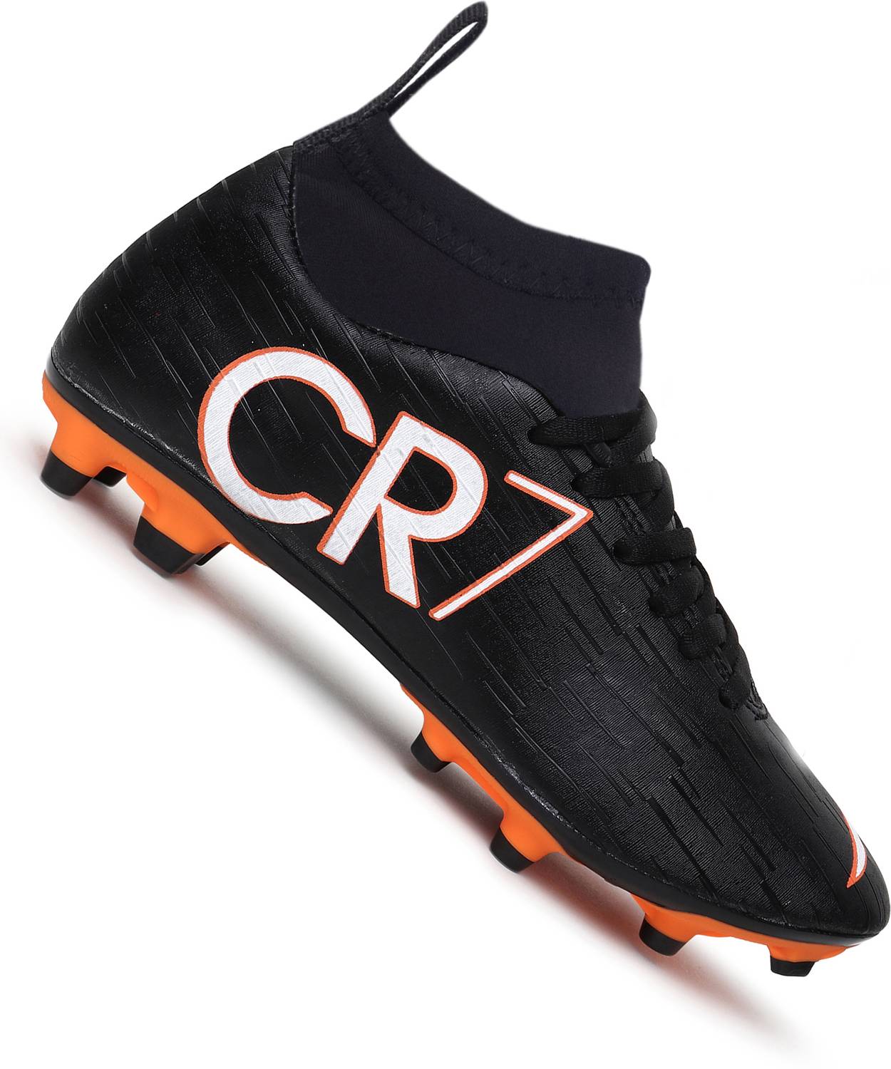 Axpro CR7 Ronaldo Black Football Shoes - Image 4